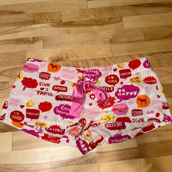 Lot of 4 VS PINK pajama bottoms from y2k - vintage - Picture 1 of 14